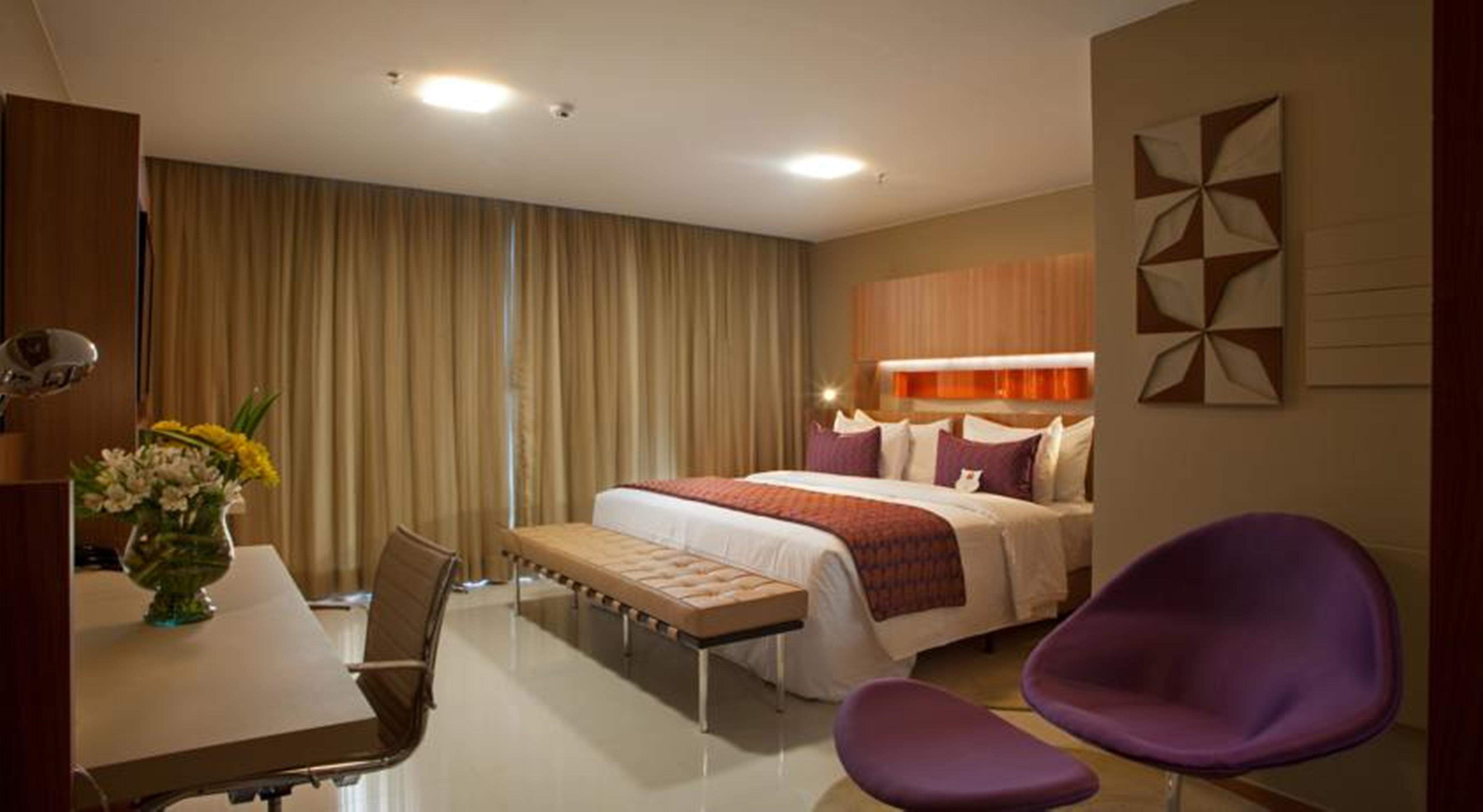Jade Hotel Brasilia Candangolandia Eksteriør billede A bedroom at the hotel