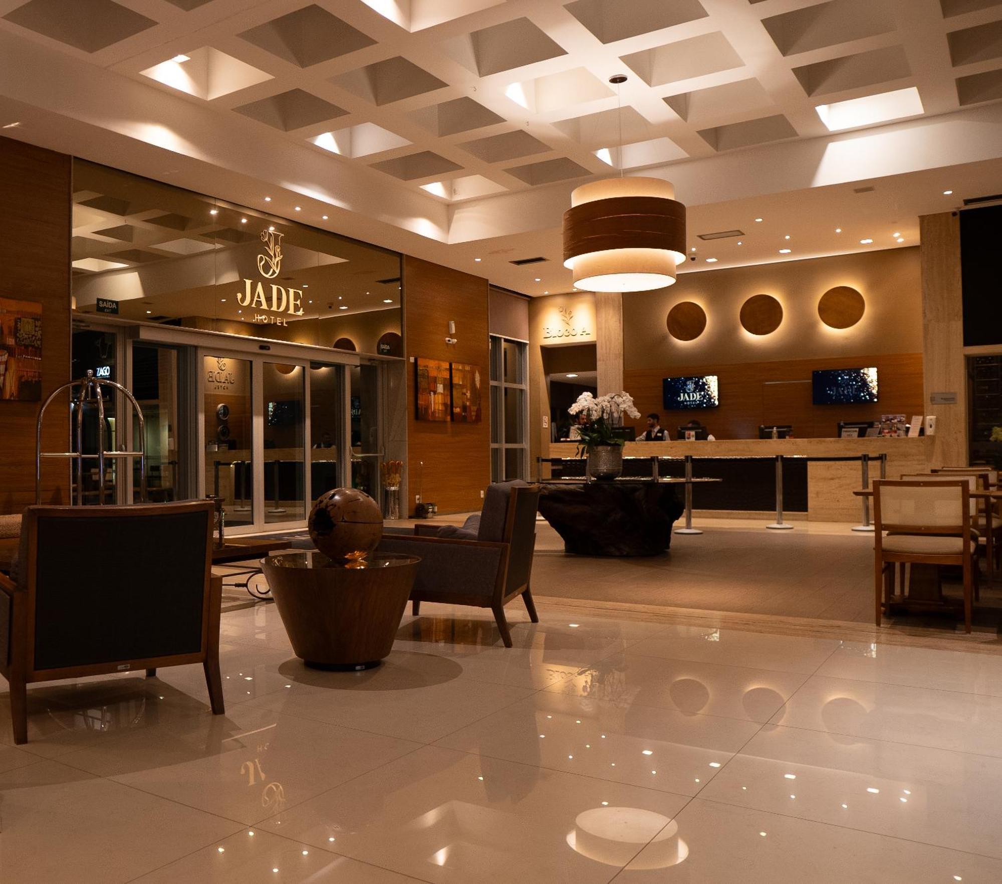 Jade Hotel Brasília Eksteriør billede Lobby