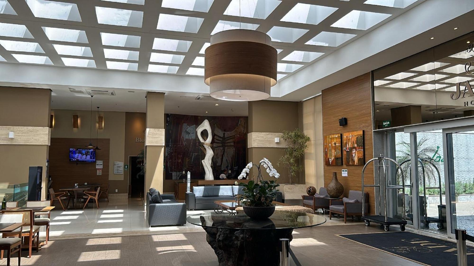 Jade Hotel Brasilia Candangolandia Eksteriør billede Lobby of the hotel