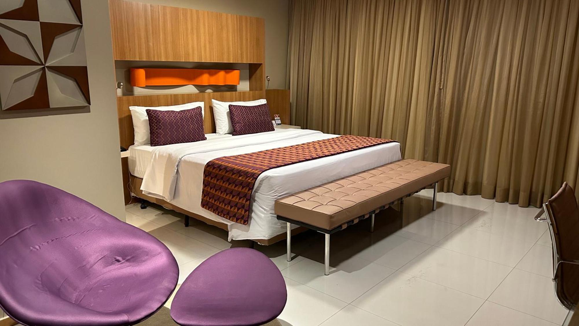 Jade Hotel Brasilia Candangolandia Eksteriør billede A bedroom at the hotel